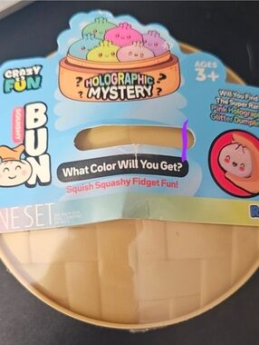 Squishy Bun Holographic Mystery Plush - Never Opened
